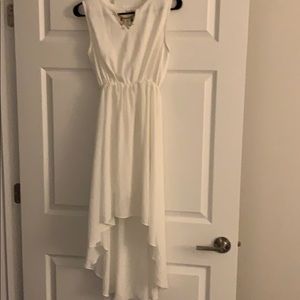 White Hi-Lo Dress (new)